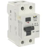IEK ARMAT Выключатель дифференциального тока R10N 2P 25А 30мА тип AC