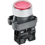 IEK Кнопка управления LA167-BAF42 d=22мм 1р красная