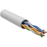 IEK Кабель витая пара U/UTP кат.5E 24AWG 4 пары LSZH INDOOR 1м белый GENERICA