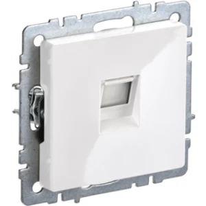 IEK BRITE Розетка компьютерная RJ45 кат.6 РК11-БрБ белый - BR-K10-2-K01 IEK BRITE Розетка компьютерная RJ45 кат.6 РК11-БрБ белый - BR-K10-2-K01