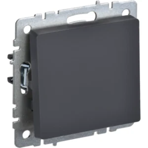 IEK BRITE Выключатель 1-клавишный самовозвратный 10А ВС10-1-4-БрГ графит - BR-V14-0-10-K53 IEK BRITE Выключатель 1-клавишный самовозвратный 10А ВС10-1-4-БрГ графит - BR-V14-0-10-K53