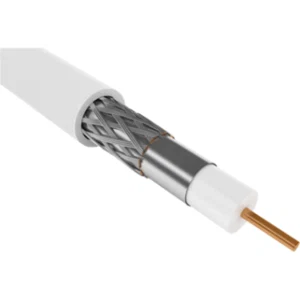 IEK Кабель коаксиальный RG6 CCS 75Ом FPE PVC белый (300м) GENERICA - CC1-R6F1-111-300-G IEK Кабель коаксиальный RG6 CCS 75Ом FPE PVC белый (300м) GENERICA - CC1-R6F1-111-300-G