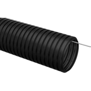 IEK Труба гофрированная ПНД d=20мм с зондом черная (10м) - CTG20-20-K02-010-1 IEK Труба гофрированная ПНД d=20мм с зондом черная (10м) - CTG20-20-K02-010-1