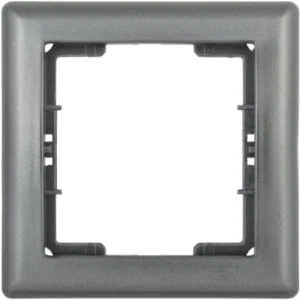 IEK Рамка 1-местная РГ-1-БА BOLERO антрацит - EMB12-K95 IEK Рамка 1-местная РГ-1-БА BOLERO антрацит - EMB12-K95