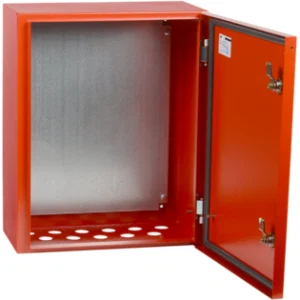 IEK Корпус металлический ЩМП-1-0 (395х310х220мм) У2 IP54 RAL 3020 - IND-YKM40-01-54 IEK Корпус металлический ЩМП-1-0 (395х310х220мм) У2 IP54 RAL 3020 - IND-YKM40-01-54