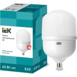 IEK Лампа светодиодная HP 65Вт 230В 4000К E40