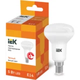 IEK Лампа светодиодная R50 рефлектор 5Вт 230В 3000К E14