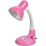 IEK LIGHTING Светильник настольный 1005 с кармашком Е27 розовый