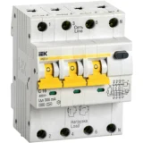 IEK Автоматический выключатель дифференциального тока АВДТ34 C16 300мА