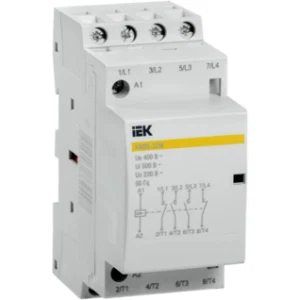 IEK Контактор модульный КМ25-22М AC - MKK11-25-22 IEK Контактор модульный КМ25-22М AC - MKK11-25-22