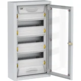 IEK TITAN 5 Корпус металлический ЩРн-36 прозрачная дверь IP31 УХЛ3