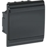 IEK Корпус модульный пластиковый встраиваемый ЩРВ-П-6 PRIME черный IP41