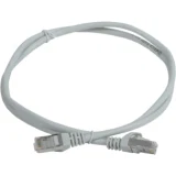 IEK Шнур коммутационный (патч-корд) кат.5E FTP 2м серый GENERICA
