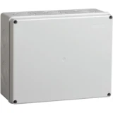 IEK Коробка распаячная КМ41272 для открытой проводки 240х195х90мм IP55 (RAL 7035, кабельные вводы 5шт)