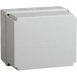 IEK Коробка распаячная КМ41273 для открытой проводки 240х195х165мм IP44 (RAL 7035, кабельные вводы 5шт)