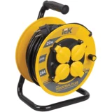 IEK Катушка УК20 с термозащитой 4 места 2P+PE/20м 3х1,5мм2 IP44 INDUSTRIAL PLUS