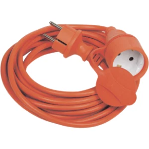 IEK Шнур УШ-01РВ с вилкой и розеткой 2P+PE/10м 3х1,0мм2 IP44 оранжевый - WUP10-10-K09-44 IEK Шнур УШ-01РВ с вилкой и розеткой 2P+PE/10м 3х1,0мм2 IP44 оранжевый - WUP10-10-K09-44
