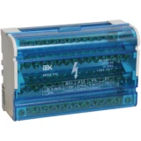 IEK Шины на DIN-рейку в корпусе (кросс-модуль) ШНК 4х15 3L+PEN