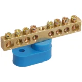 IEK Шина N "ноль" на одном угловом изоляторе ШНИ-6х9-22-У1-С